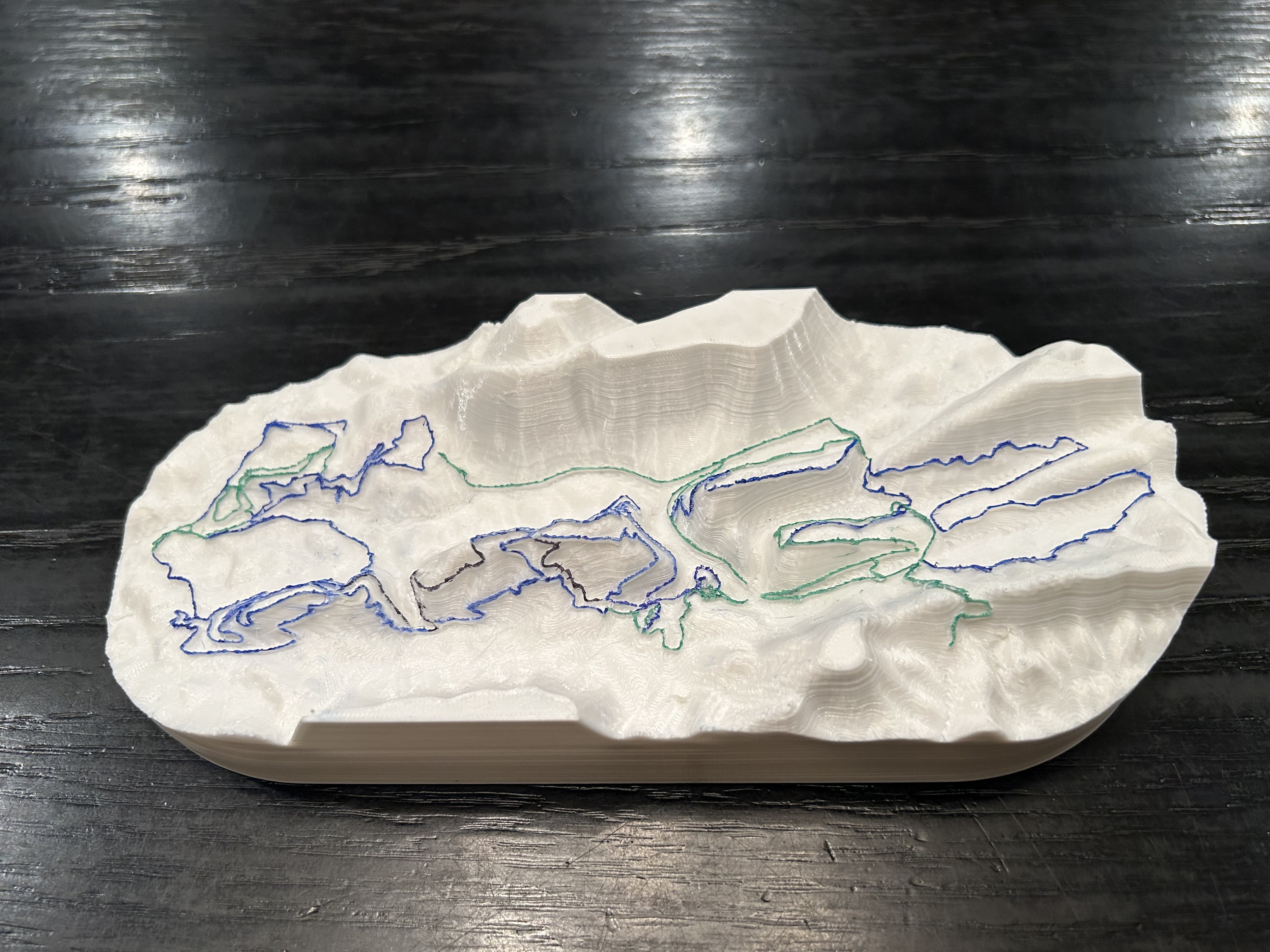 Tri-Dimensional Topographic Maps